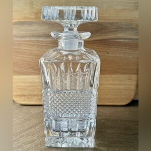 Vintage Bohemian Crystal Decanter – MCM 24 PBO Square